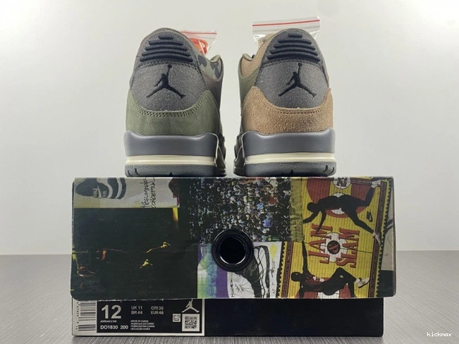 Rep MAX Retro DO1830-200 Patchwork 3 Camo Jordan Air 0705